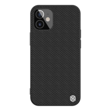 Nillkin iPhone 12 mini NILLKIN TEXTURED szilikon telefonvédő érdes felület, 3D, FEKETE tok és táska