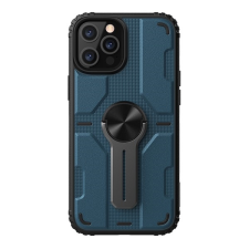 Nillkin MEDLEY  műanyag telefonvédő (közepesen ütésálló, Apple iPhone 12 szilikon belső, mágneses) kék tok és táska