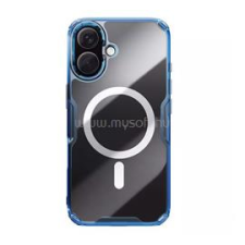 Nillkin NATURE PRO MAGNETIC műanyag telefonvédő (ütésállóság, légpárnás sarok, MagSafe) SÖTÉTKÉK (GP-163212) tok és táska