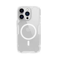 Nillkin NATURE PRO műanyag telefonvédő (szilikon keret, közepesen ütésálló, légpárnás sarok) ÁTLÁTSZÓ Apple iPhone 14 Pro tok és táska