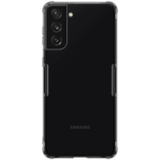 Nillkin Nature Samsung Galaxy S21+ Szilikon Tok - Fekete-átlátszó (S21P-12152) tok és táska