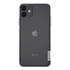 Nillkin NATURE szilikon telefonvédő (közepesen ütésálló, légpárnás sarok, 0.6 mm, ultravékony) ÁTLÁTSZÓ [Apple iPhone 11] tok és táska