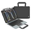 Nillkin Nillkin Bumper GO billentyűzetes tok (Backlit Version) iPad Pro 11 2024 készülékhez fekete