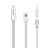 Nillkin PLUS III adatkábel és töltő (USB - microUSB / lightning 8pin, 100cm, lapos kábel) FEHÉR Apple IPAD 2, Apple IPAD Pro 11 (2018), Apple IPAD (3rd Generation), Apple IPAD, Gigaset GL390, Ap