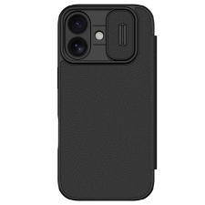 Nillkin Qin Book PRO tok Apple iPhone 17 készülékhez fekete (908630) tok és táska