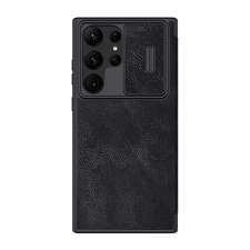 Nillkin Qin Leather Pro Samsung S23 Ultra tok fekete (043130) (NI043130) tok és táska