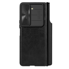 Nillkin Qin Leather Pro with camera cover Samsung Galaxy Z Fold 5 black tok és táska