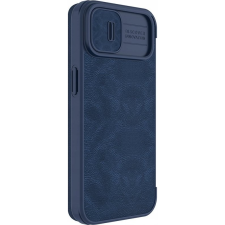 Nillkin Qin Pro Apple iPhone 14 Plus bőr flip tok, kék (NLK777) tok és táska