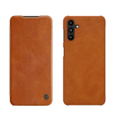 Nillkin Qin Samsung Galaxy A13 5G brown tok és táska