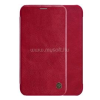 Nillkin QIN tok álló, bőr hatású (FLIP, oldalra nyíló, kártyazseb) PIROS (GP-79995)