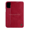Nillkin QIN tok álló, bőr hatású (FLIP, oldalra nyíló, kártyazseb) PIROS (GP-98657)