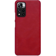 Nillkin Qin Xiaomi Redmi Note 11 Pro Plus/11i Flip Tok - Piros (57983107658) tok és táska