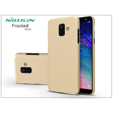 Nillkin Samsung A600F Galaxy A6 (2018) hátlap képernyővédő fóliával - Nillkin Frosted Shield - gold tok és táska