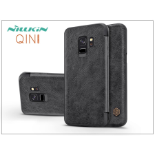 Nillkin Samsung G960F Galaxy S9 oldalra nyíló flipes tok - Nillkin Qin - fekete tok és táska