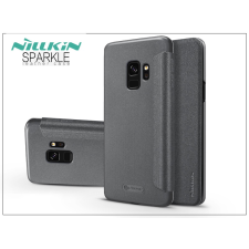 Nillkin Samsung G960F Galaxy S9 oldalra nyíló flipes tok - Nillkin Sparkle - fekete tok és táska