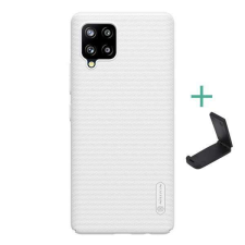 Nillkin SAMSUNG Galaxy A42 5G (SM-A425F), NILLKIN SUPER FROSTED mobiltok, Fehér tok és táska