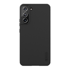 Nillkin Samsung Galaxy S22 Plus 5G (SM-S906) super frosted pro műanyag védő (, gumírozott, érdes felület) fekete tok és táska