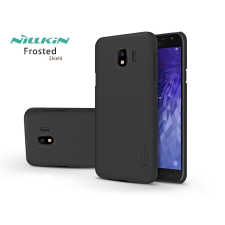 Nillkin Samsung J400F Galaxy J4 (2018) hátlap képernyővédő fóliával - Nillkin Frosted Shield - fekete tok és táska