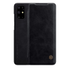 Nillkin Samsung S20 Plus 5G NILLKIN QIN tok álló, bőr hatású FLIP, kártyazseb, FEKETE