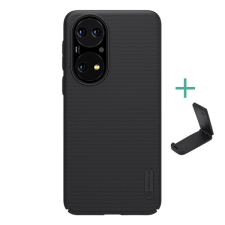 Nillkin Super Frosted Huawei P50 Műanyag Tok - Fekete (GP-113909) tok és táska