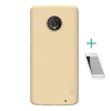 Nillkin Super Frosted Motorola Moto G6 Plus (XT1926) műanyag telefonvédő (gumírozott, érdes felület + képernyővédő fólia