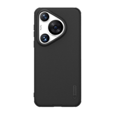 Nillkin SUPER FROSTED PRO MAGNETIC műanyag telefonvédő (mágneses, ütésállóság, gumírozott) FEKETE tok és táska
