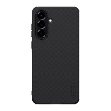Nillkin SUPER FROSTED PRO műanyag telefonvédő (ütésállóság, gumírozott, érdes felület) FEKETE tok és táska