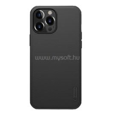 Nillkin SUPER FROSTED PRO műanyag telefonvédő (ütésállóság, gumírozott, érdes felület) FEKETE (GP-109808) tok és táska
