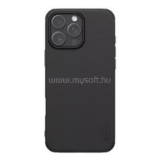 Nillkin SUPER FROSTED PRO műanyag telefonvédő (ütésállóság, gumírozott, érdes felület) FEKETE (GP-160515) tok és táska