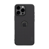 Nillkin SUPER FROSTED PRO műanyag telefonvédő (ütésállóság, gumírozott, érdes felület, logó kivágás) FEKETE Apple iPhone 16 Pro Max