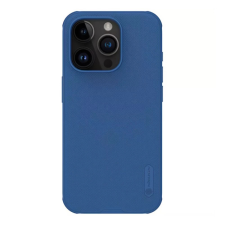 Nillkin SUPER FROSTED PRO műanyag telefonvédő (ütésállóság, gumírozott, érdes felület) SÖTÉTKÉK tok és táska