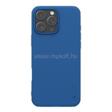 Nillkin SUPER FROSTED PRO műanyag telefonvédő (ütésállóság, gumírozott, érdes felület) SÖTÉTKÉK (GP-160885) tok és táska