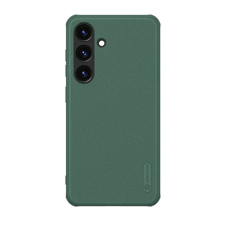 Nillkin SUPER FROSTED PRO műanyag telefonvédő (ütésállóság, gumírozott, érdes felület) SÖTÉTZÖLD tok és táska