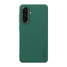 Nillkin SUPER FROSTED PRO műanyag telefonvédő (ütésállóság, gumírozott, érdes felület) SÖTÉTZÖLD tok és táska