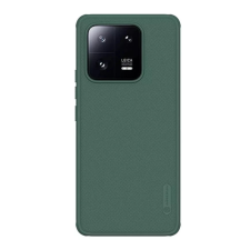 Nillkin SUPER FROSTED PRO műanyag telefonvédő (ütésállóság, gumírozott, érdes felület) SÖTÉTZÖLD tok és táska