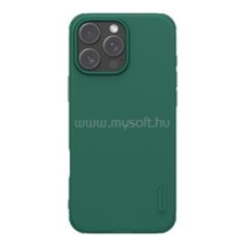 Nillkin SUPER FROSTED PRO műanyag telefonvédő (ütésállóság, gumírozott, érdes felület) SÖTÉTZÖLD (GP-162312) tok és táska