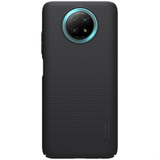 Nillkin Super Frosted Shield tok + kitámasztóval a Xiaomi redmi Note 9T 5G fekete tok és táska
