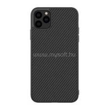 Nillkin SYNTHETIC FIBER műanyag telefonvédő (környezetbarát, karbon minta) FEKETE (GP-90319) tok és táska