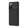 Nillkin Telefontok Samsung Galaxy S20 FE - Nillkin csúsztatható kameravédős fekete hátlap tok