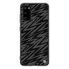 Nillkin TWINKLE Samsung Galaxy S20 (SM-G981U) szilikon védő (közepesen ütésálló, műanyag hátlap, csillogó) fekete