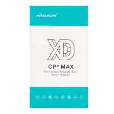 Nillkin XD CP+MAX képernyővédő üveg (3D, full cover, tokbarát, ujjlenyomatmentes, 0.33mm, 9H) FEKETE [Xiaomi Redmi Note 8T] mobiltelefon kellék