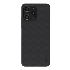 Nillkin Xiaomi Redmi 12 super frosted műanyag telefonvédő (gumírozott, érdes felület) fekete tok és táska