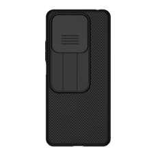 Nillkin Xiaomi Redmi Note 14 5G camshield szilikon telefonvédő (ütésállóság, kameravédő, csíkos) fekete tok és táska