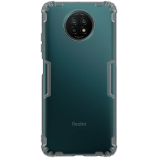 Nillkin Xiaomi Redmi Note 9 5G, Szilikon tok, Nillkin Nature, ultravékony, szürke tok és táska