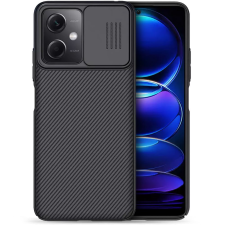 Nillkin Xiaomi Redmi Poco X5 5G Telefontok - Nillkin csúsztatható kameravédős fekete hátlap tok tok és táska
