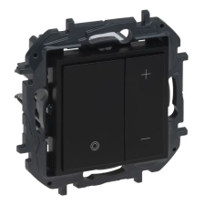  Niloé Step fekete fényerőszabályzó, nyomógombos 400W 863553B Legrand villanyszerelés