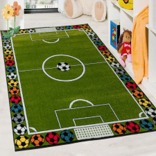 Nílus Gyerek szőnyeg Focipályás labdás Zöld 160x230cm lakástextília