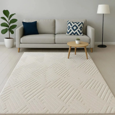 Nílus Modern szőnyeg Luxor geometrikus (White) 200x290cm Fehér lakástextília