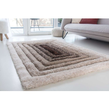 Nílus Piramis Shaggy (beige) 5cm 3D szőnyeg 160x220cm Bézs lakástextília