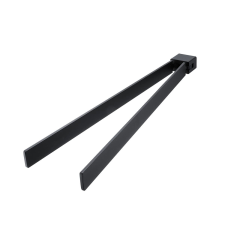  Nimco Kibo törölközőtartó fekete KI1409690 fürdőszoba kiegészítő